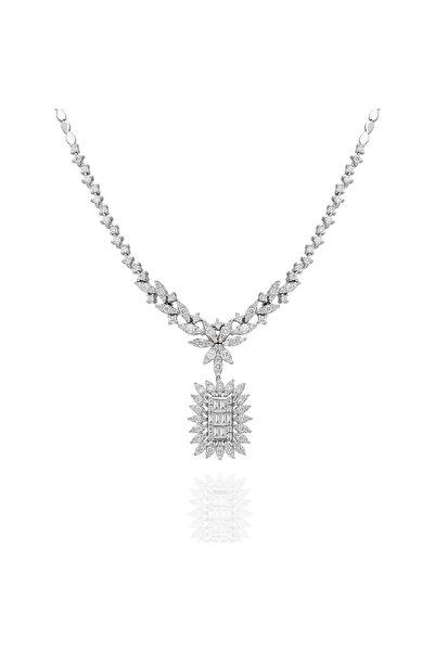 NOCHE DIAMOND 1,55 Karat Baget Pırlanta Kolye