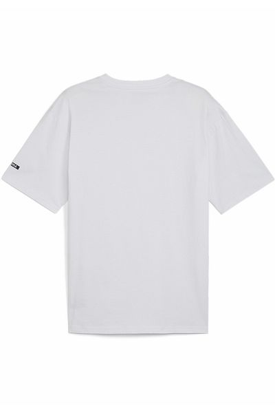 Puma 67891342   - Γκρι ανδρικό μπλουζάκι με κανονική εφαρμογή