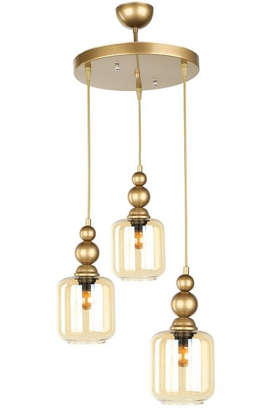 Begüsa Antique Set of 3 Pond Chandelier