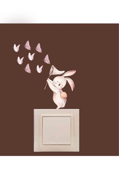 Kt Grup Yıldız Avcısı Tavşan Priz Sticker