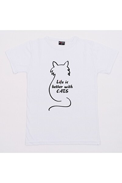 mAddog Life Is Better With Cats Tshirt (relax Fit) / 9xl / 8xl / 7xl / 6xl / ...