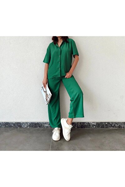 SUYA US WEAR Komplet košulje i pantalona od Aerobin tkanine