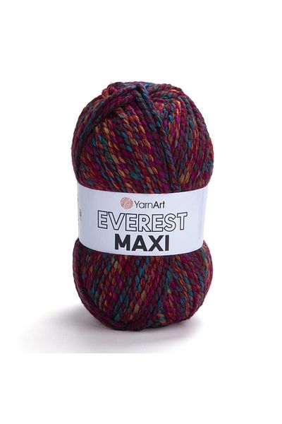Yarnart EVEREST MAXI - ΜΠΡΟΝΤΙ ΧΕΙΡΟΠΟΙΗΤΟ ΠΛΕΚΤΟ ΣΚΟΡΔΟ EBRULİ-8026