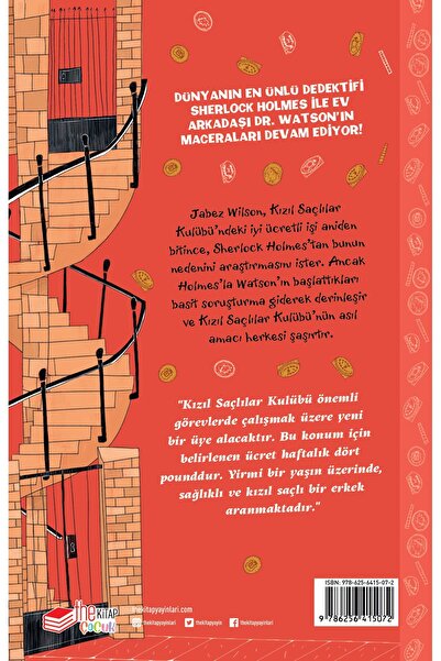 The Kitap Sherlock Holmes - Kızıl Saçlılar Kulübü / Sir Arthur Conan Doyle / / 9786256415072