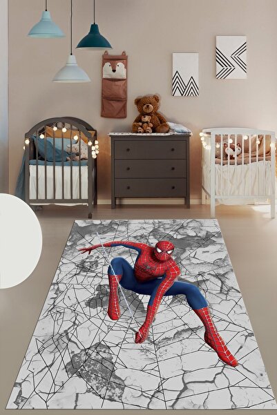EY HOME Dijital Baskılı Kaymaz Yıkanabilir Çizgifilm Temalı Erkek Çocuk Odası...