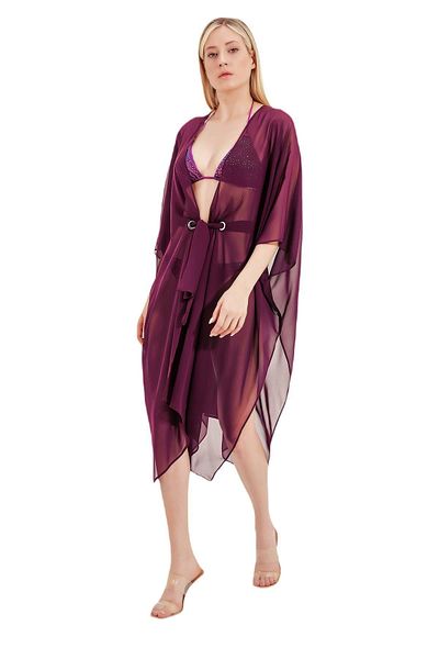 ZEKİ Clever Plum Colored Dress