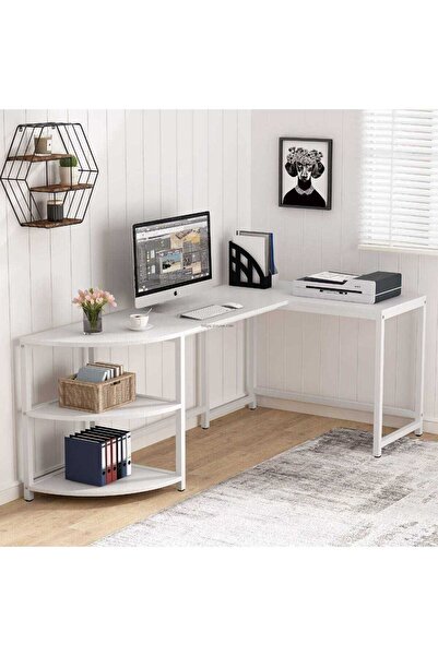 Zizuva Tasarım L Model Çalışma Masası