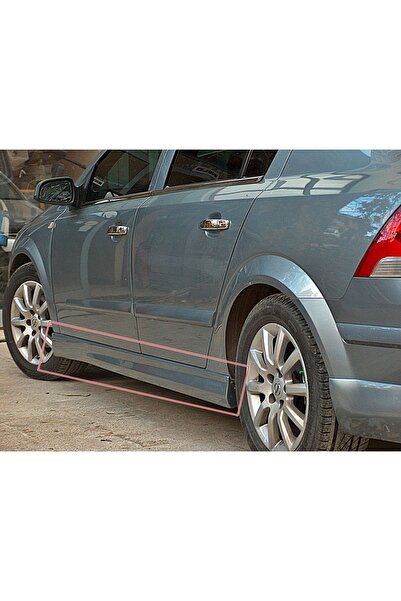 OTOSPORT Opel Astra H Sedan Marşpiyel Sağ Sol Takım Fiberglass Boyasız