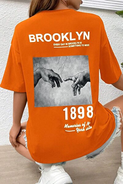 trendypassion Tricou unisex cu imprimeu Brooklyn 1898