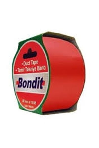 Bondit Genel Amaçlı Örgü Tamir Bandı Kırmızı 48mm X 10mt