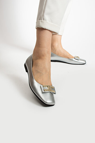 FOLLİNİ Balerini de damă din piele naturală