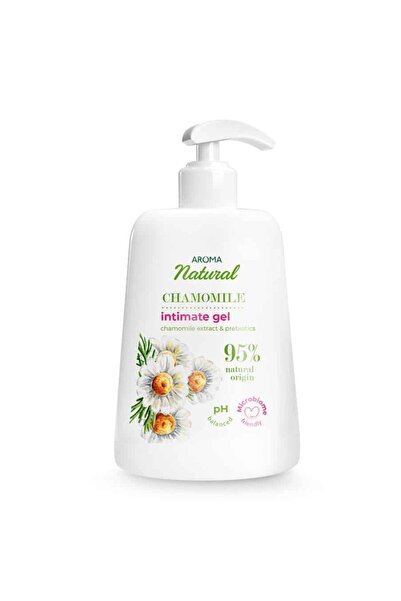 AROMA NATURAL CHAMOMILE % 95 BİTKİSEL GENİTAL BÖLGE YIKAMA JELİ 250 ml