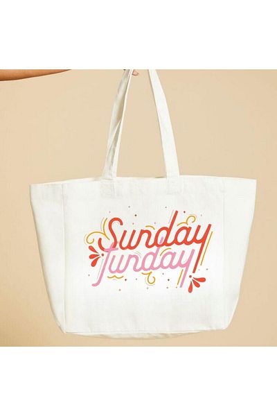 Touz Moda Τσάντα ώμου Sunday Printed
