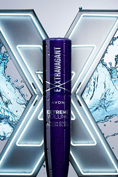 AVON Exxtravert Extreme Suya Dayanıklı Volume Maskara Brown Black