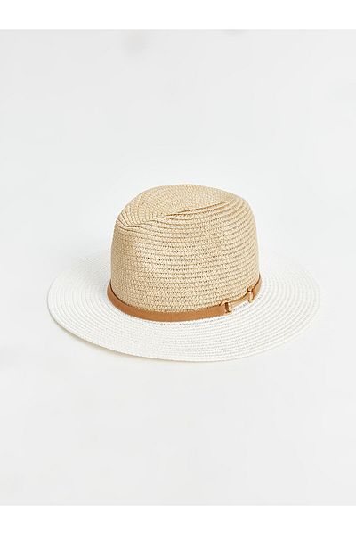 LC Waikiki LCW Damen-Fedora-Hut aus Stroh