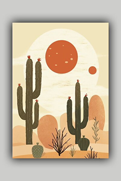 Luna Marissa Αφίσα κάκτου χωρίς πλαίσιο τοίχου