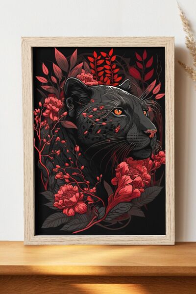 Luna Marissa Αφίσα Πάνθηρας - Αφίσα τοίχου από γυαλιστερό χαρτί χωρίς πλαίσιο