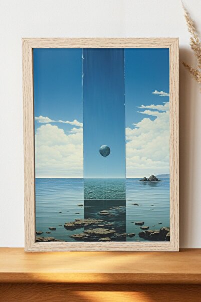 Luna Marissa Αφίσα τοπίων - Αφίσα τοίχου από γυαλιστερό χαρτί χωρίς πλαίσιο