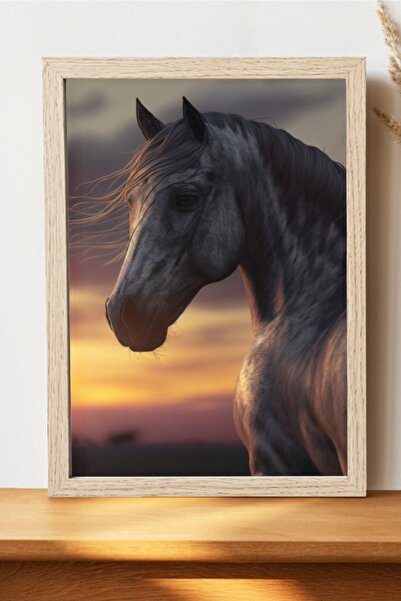 Luna Marissa Αφίσα με ηλιοβασίλεμα - Αφίσα με ζώα χωρίς πλαίσιο, τοπίο, ψηφια...