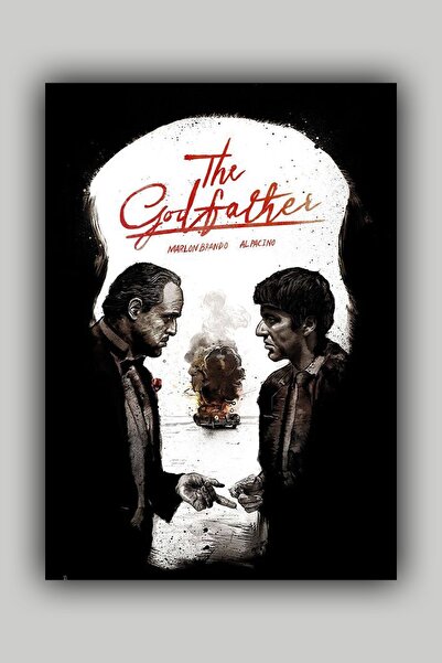 Luna Marissa Αφίσα Αλ Πατσίνο The Godfather - Αφίσα τοίχου χωρίς πλαίσιο