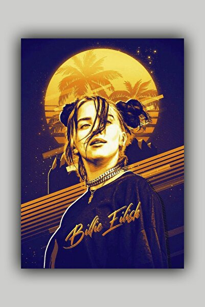 Luna Marissa Αφίσα Billie Eilish - Αφίσα τοίχου χωρίς πλαίσιο