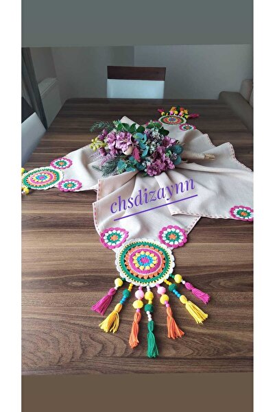 chsdizaynn Masa ortusu kare ortu