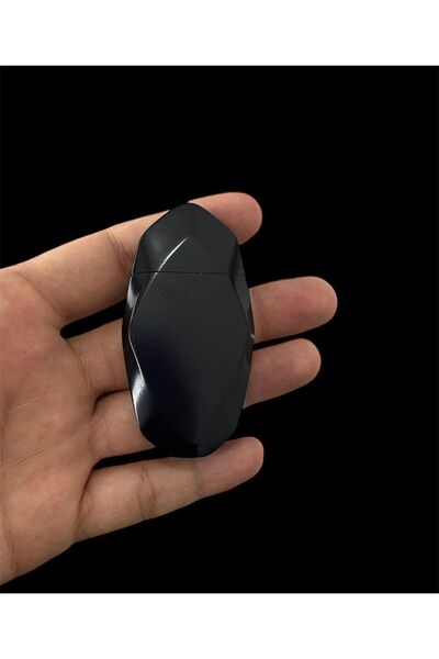 Silvio Monetti SİYAH ELMAS KESİM PÜRMÜZLÜ GAZLI ÇAKMAK 109395