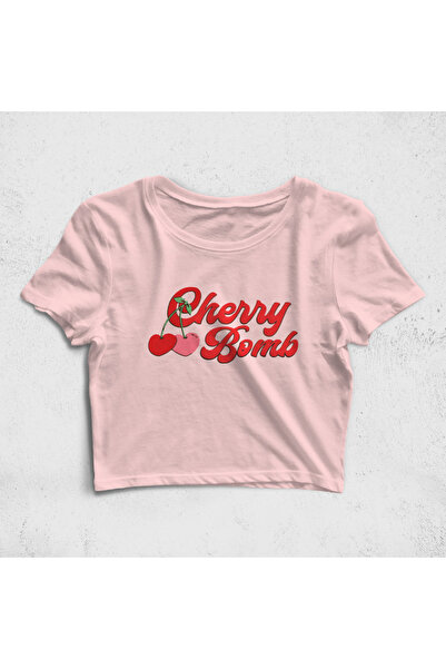 Built By Crazy Cherry Bomb Sa deznom Skraćeni kroj gornja majica