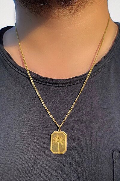 STAPBEST 925 Gümüş / Palmiye Kolye