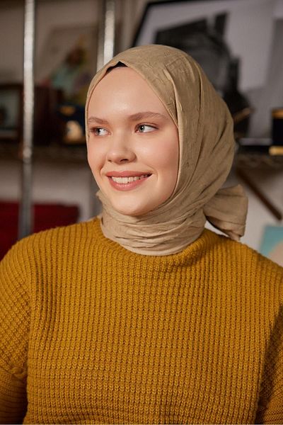 Şalland Shawl Bamboo Shawl Mildew Green