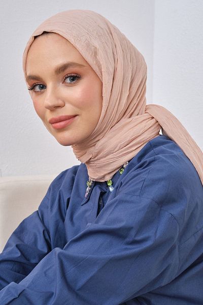 Şalland Bamboo Kraş Cotton Shawl