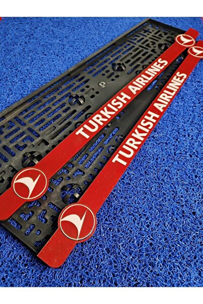 CEBECİOTO TURKISH AIRLANCE PLEKSİ PLAKALIK (2 ADET)