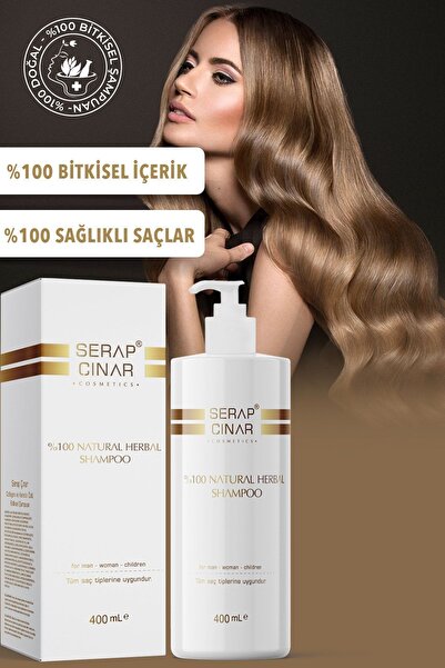 Serap Çınar Cosmetics Bitkisel Şampuan 500ml
