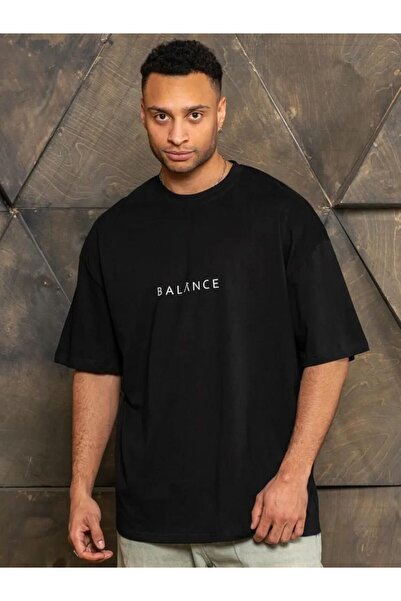 Vordevia Prevelika majica sa printom Balance