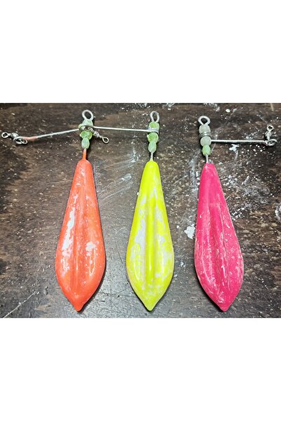 Dragon Eyes kollu fosforlu surf casting 3 lü set 100 gr