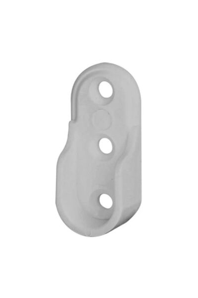 Bul-Sat Oval Askı Boru Flanşı Plastik 1,5 Cm 20 Adet