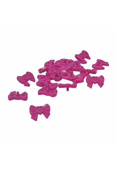 LEGO Orjinal Custom Aksesuar Minifigür Friends Saç Süsü Kalpli Mercan Kurdela...