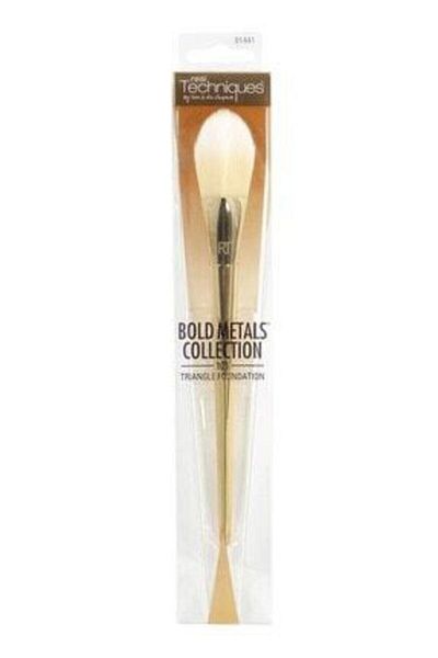 Real Techniques Metal Triangle Foundation Brush - Triangle Foundation 101- Bold079625014419