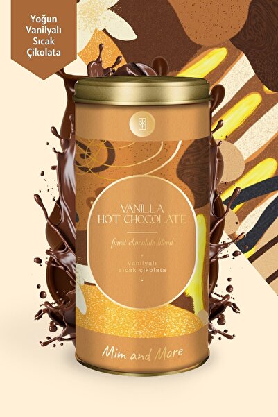 Mim and More Vanilla Hot Chocolate - Vanilyalı Sıcak Çikolata Vanilla Hot Chocolate, 200 gr