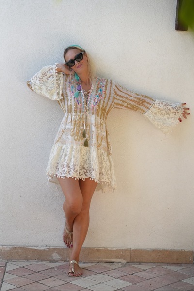 Gici by G GİCİ İthal Marka Model Dantelli Elbise