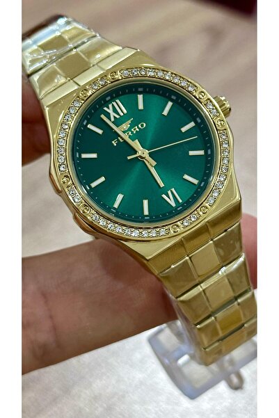 FERRO Marka İçi Yeşil  Kadın Kol Saati