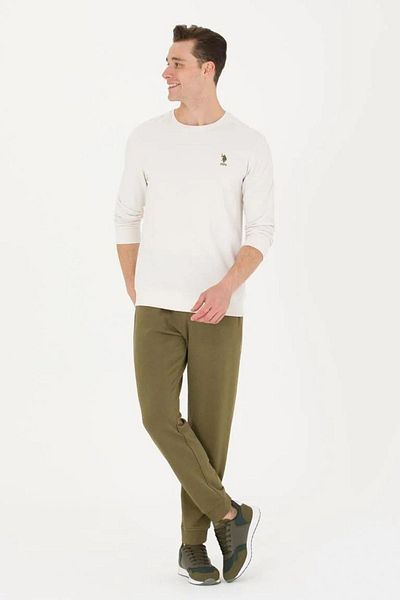 U.S. Polo Assn. Ανδρικά Φούτερ Χακί
