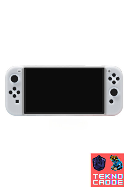beboncool TNS-1135 Nintendo Switch OLED EL Destekli GRİP Tasarım Koruyucu Sil...