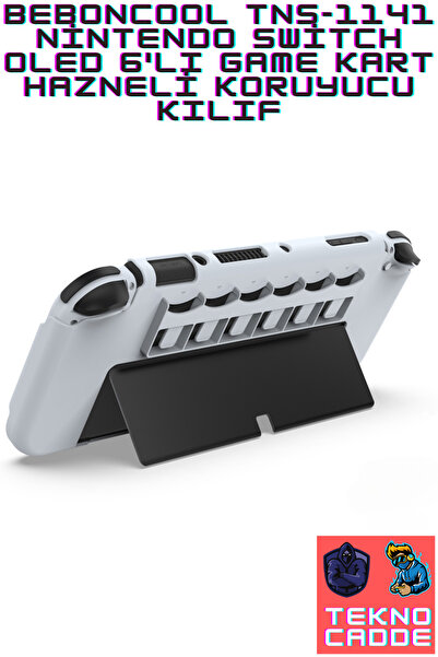 beboncool TNS-1141 El Destekli TPU Nintendo Switch Oled Silikon Kılıf