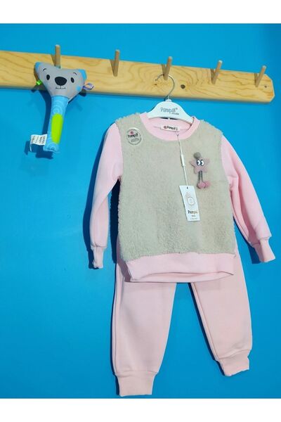 KIRMIZILIM Плюшевий святковий комплект для дівчаток