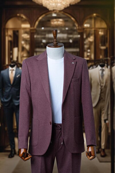 WENNO Takım Elbise Comfort Fit Bordo