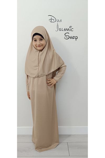 dua' is Girl's Prayer Dress - One Piece Design