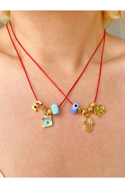 sirius jewelry Altın Kaplama Bereket Nazar Şans Kolyeleri