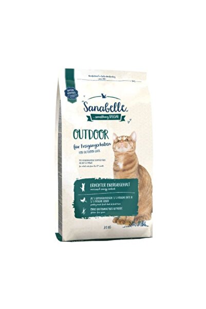 Sanabelle Outdoor Kümes Hayvanlı Ev Dışında Yaşayan Yetişkin Kedi Maması 2 Kg