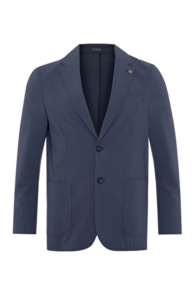 Andrea Nicolotti Μπουφάν καλοκαιρινό μπλε ναυτικό C23